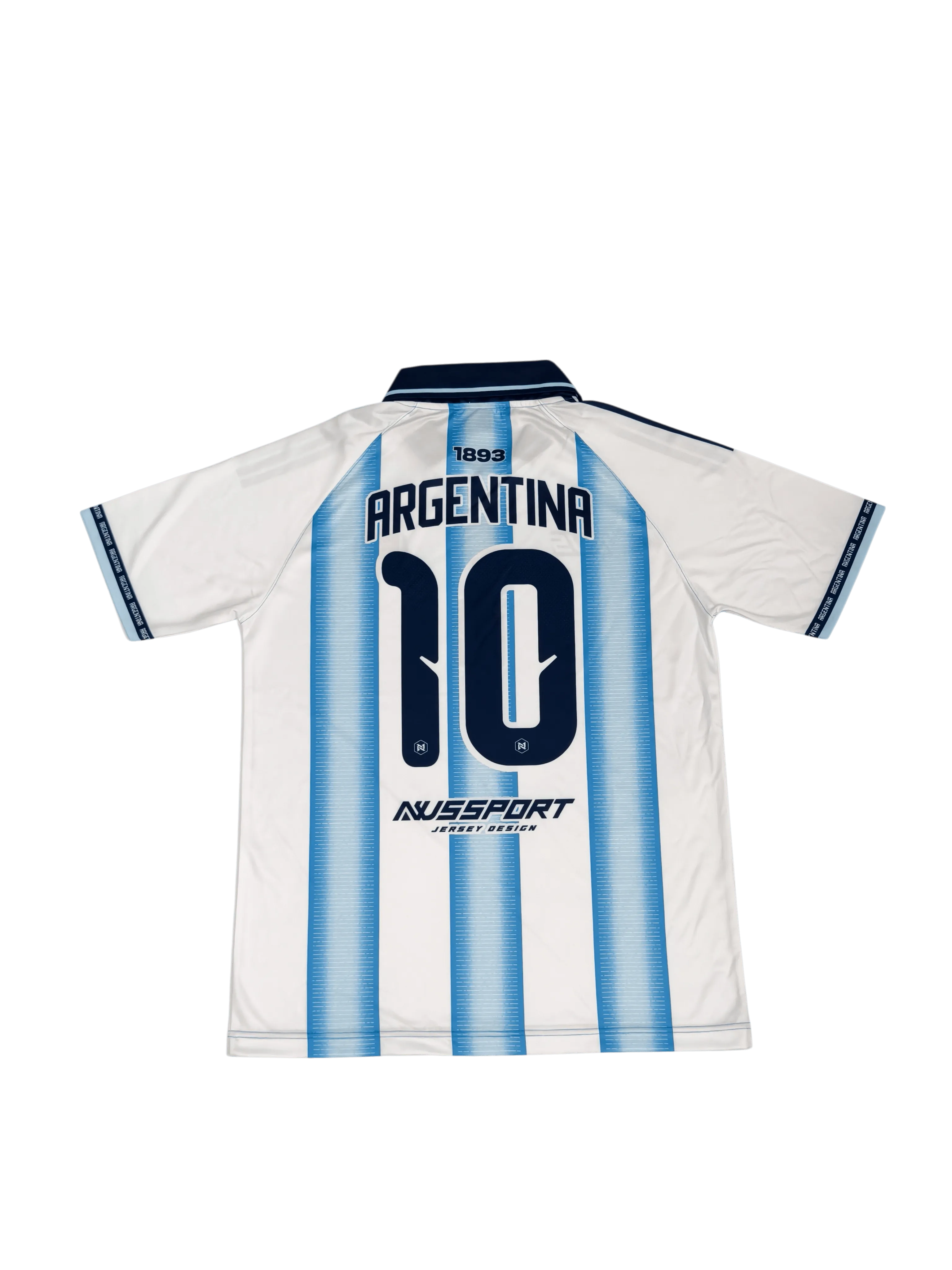 ARGENTINA home jersey — back