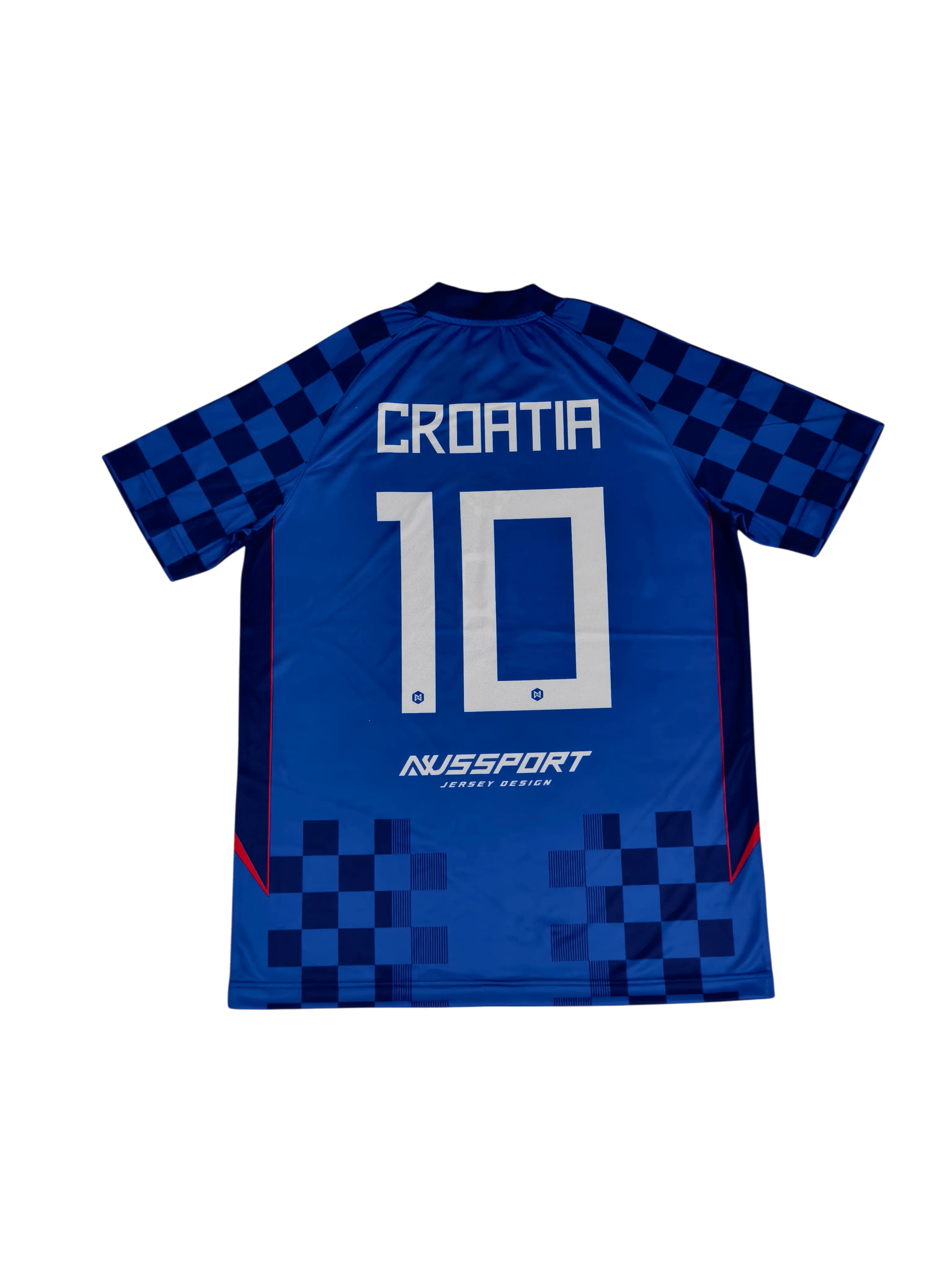 CROATIA away jersey — back
