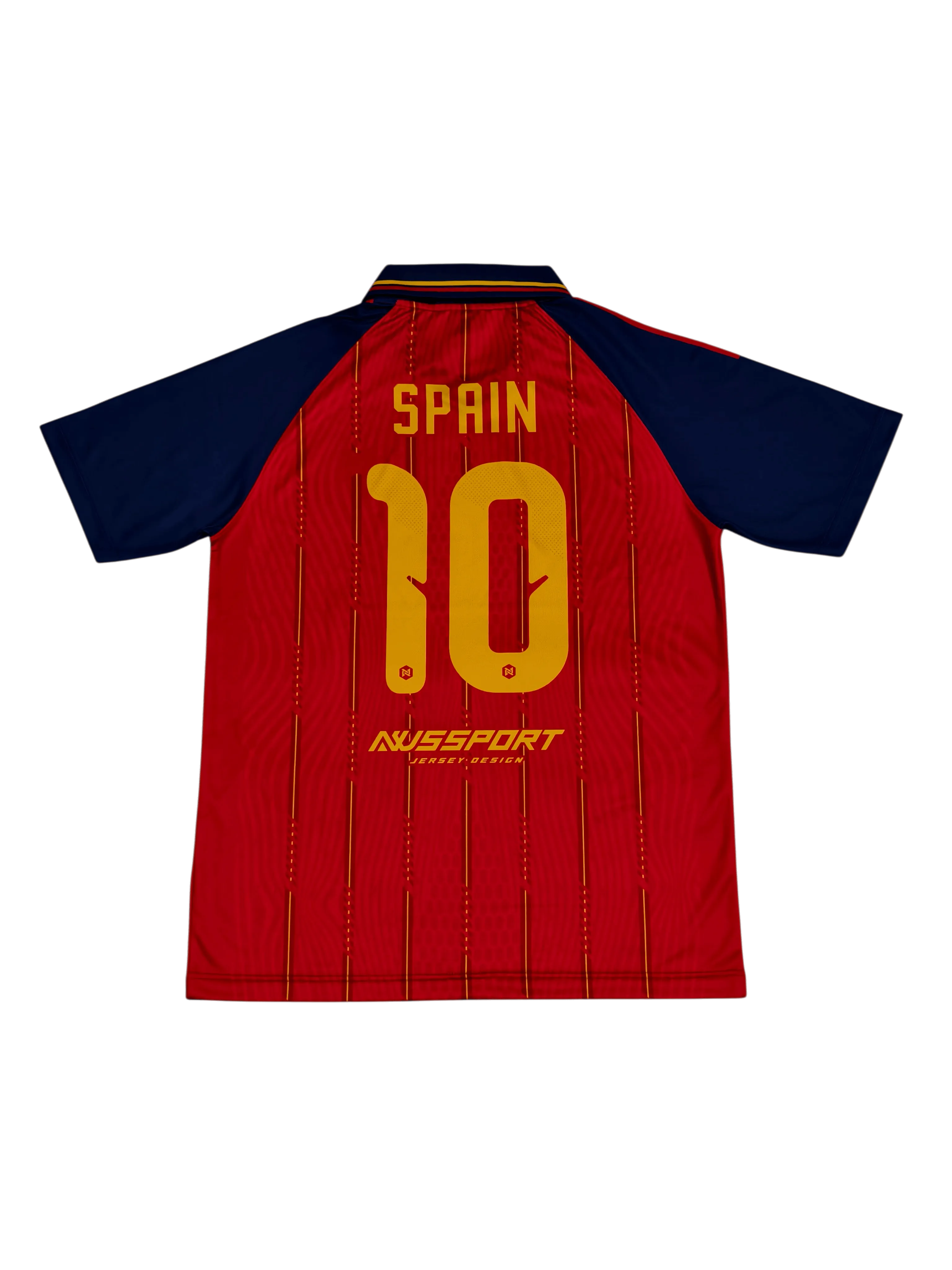 SPAIN home jersey — back