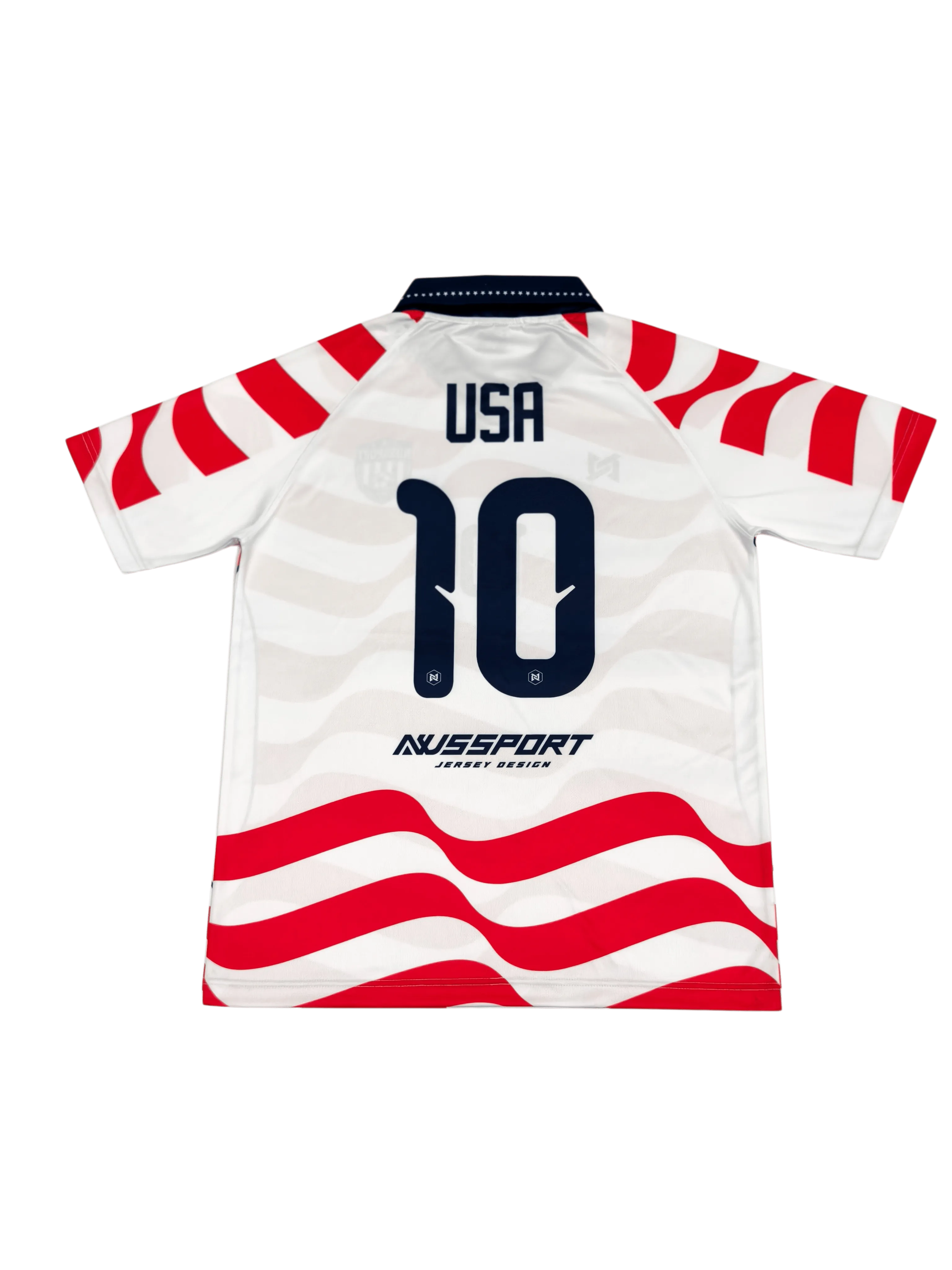 USA home jersey — back